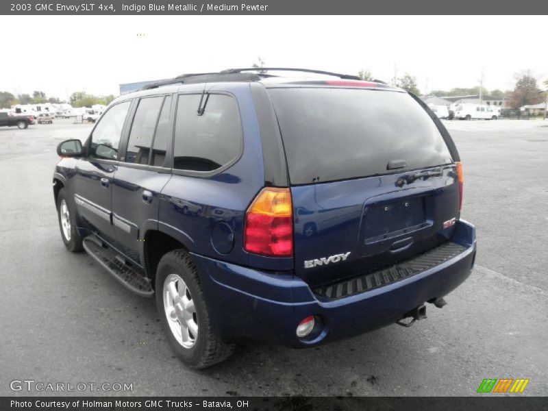 Indigo Blue Metallic / Medium Pewter 2003 GMC Envoy SLT 4x4