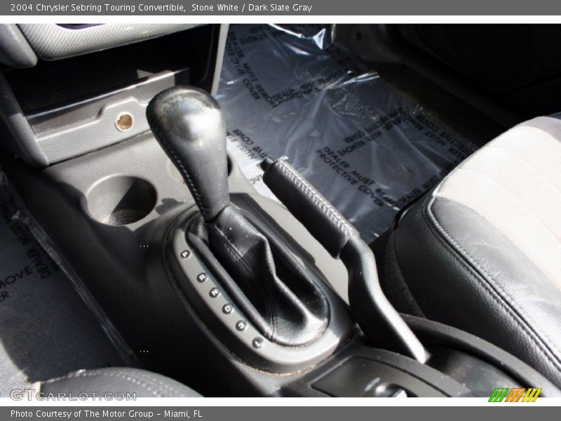 Stone White / Dark Slate Gray 2004 Chrysler Sebring Touring Convertible
