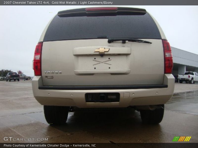 Gold Mist Metallic / Light Cashmere/Ebony 2007 Chevrolet Tahoe LTZ 4x4