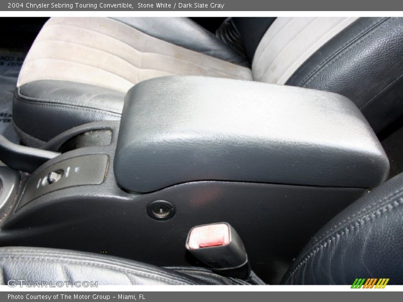Stone White / Dark Slate Gray 2004 Chrysler Sebring Touring Convertible