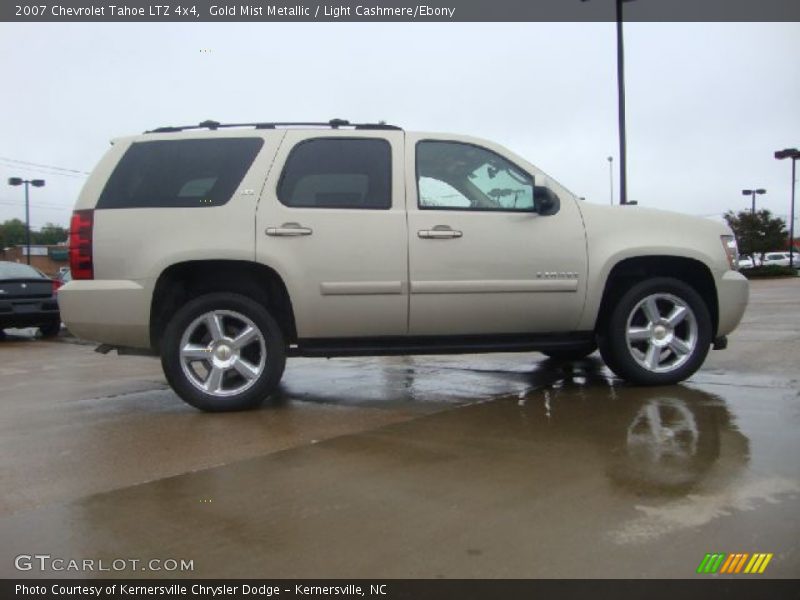 Gold Mist Metallic / Light Cashmere/Ebony 2007 Chevrolet Tahoe LTZ 4x4