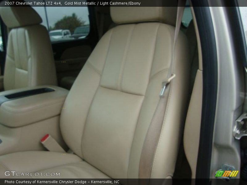 Gold Mist Metallic / Light Cashmere/Ebony 2007 Chevrolet Tahoe LTZ 4x4
