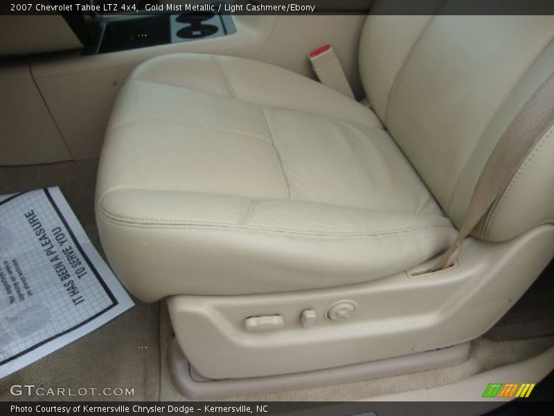 Gold Mist Metallic / Light Cashmere/Ebony 2007 Chevrolet Tahoe LTZ 4x4