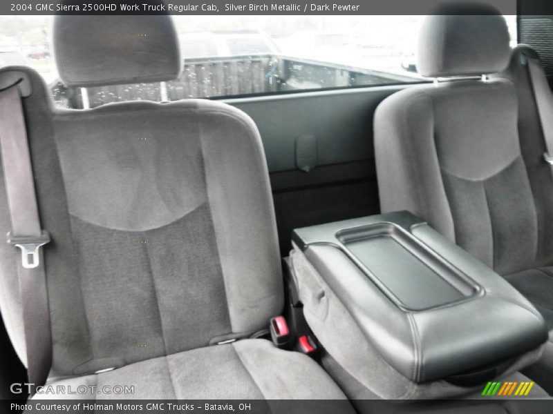 Silver Birch Metallic / Dark Pewter 2004 GMC Sierra 2500HD Work Truck Regular Cab