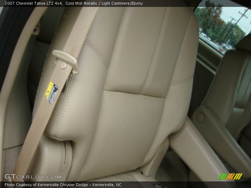 Gold Mist Metallic / Light Cashmere/Ebony 2007 Chevrolet Tahoe LTZ 4x4