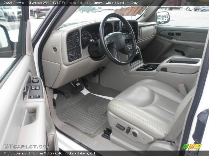Summit White / Medium Gray 2006 Chevrolet Silverado 2500HD LT Extended Cab 4x4