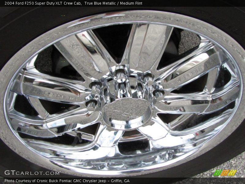 Custom Wheels of 2004 F250 Super Duty XLT Crew Cab