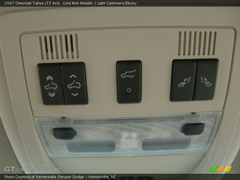 Gold Mist Metallic / Light Cashmere/Ebony 2007 Chevrolet Tahoe LTZ 4x4