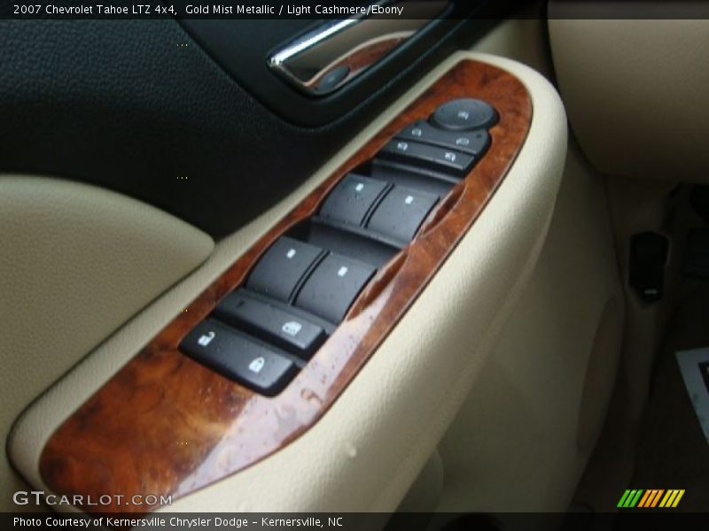 Gold Mist Metallic / Light Cashmere/Ebony 2007 Chevrolet Tahoe LTZ 4x4