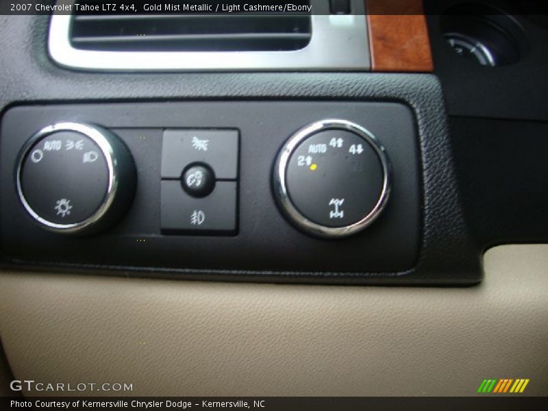 Gold Mist Metallic / Light Cashmere/Ebony 2007 Chevrolet Tahoe LTZ 4x4