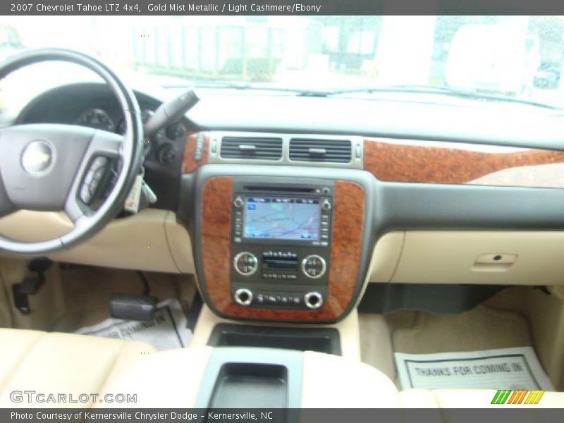 Gold Mist Metallic / Light Cashmere/Ebony 2007 Chevrolet Tahoe LTZ 4x4