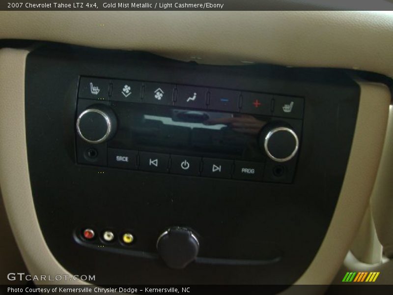 Gold Mist Metallic / Light Cashmere/Ebony 2007 Chevrolet Tahoe LTZ 4x4