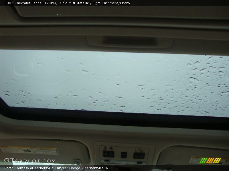 Gold Mist Metallic / Light Cashmere/Ebony 2007 Chevrolet Tahoe LTZ 4x4