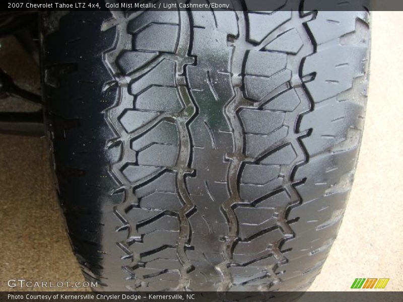 Gold Mist Metallic / Light Cashmere/Ebony 2007 Chevrolet Tahoe LTZ 4x4