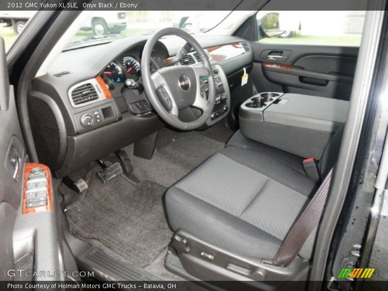  2012 Yukon XL SLE Ebony Interior