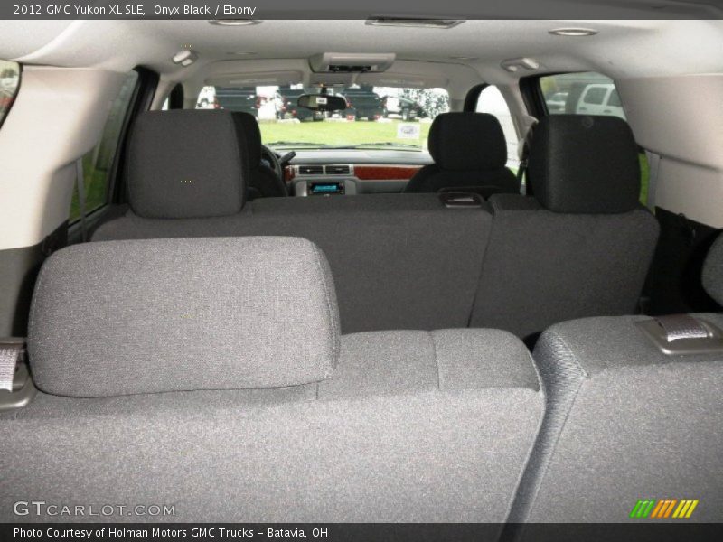 Onyx Black / Ebony 2012 GMC Yukon XL SLE