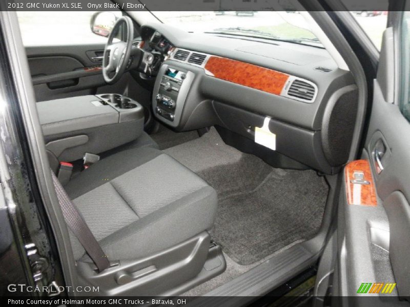 Onyx Black / Ebony 2012 GMC Yukon XL SLE