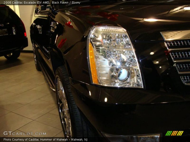 Black Raven / Ebony 2008 Cadillac Escalade ESV AWD