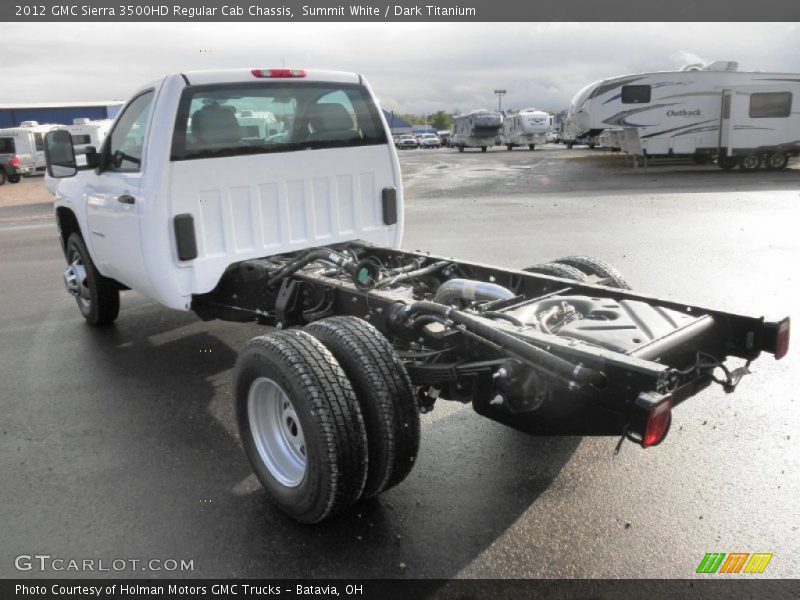  2012 Sierra 3500HD Regular Cab Chassis Summit White