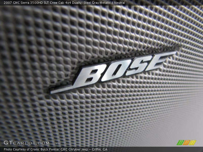 Audio System of 2007 Sierra 3500HD SLT Crew Cab 4x4 Dually