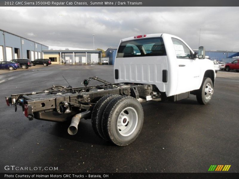  2012 Sierra 3500HD Regular Cab Chassis Summit White
