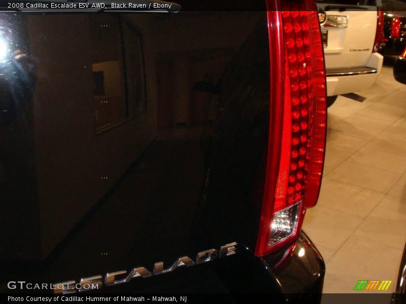 Black Raven / Ebony 2008 Cadillac Escalade ESV AWD