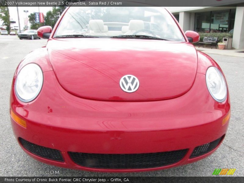 Salsa Red / Cream 2007 Volkswagen New Beetle 2.5 Convertible