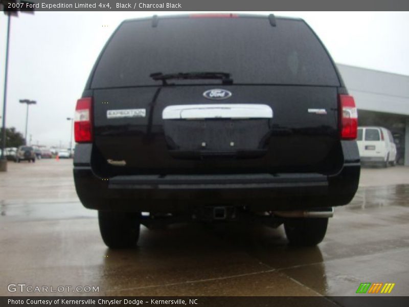 Black / Charcoal Black 2007 Ford Expedition Limited 4x4