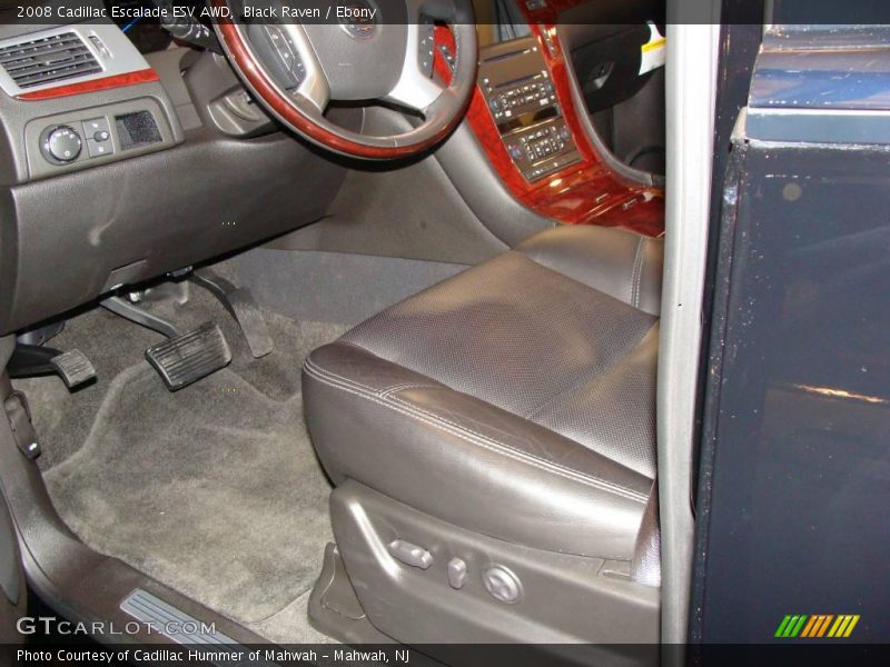 Black Raven / Ebony 2008 Cadillac Escalade ESV AWD