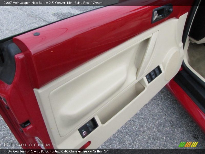 Salsa Red / Cream 2007 Volkswagen New Beetle 2.5 Convertible