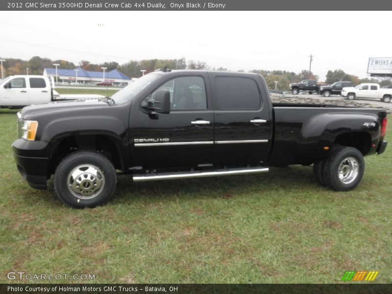  2012 Sierra 3500HD Denali Crew Cab 4x4 Dually Onyx Black