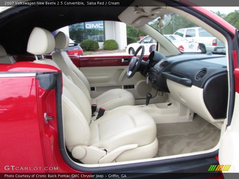 Salsa Red / Cream 2007 Volkswagen New Beetle 2.5 Convertible