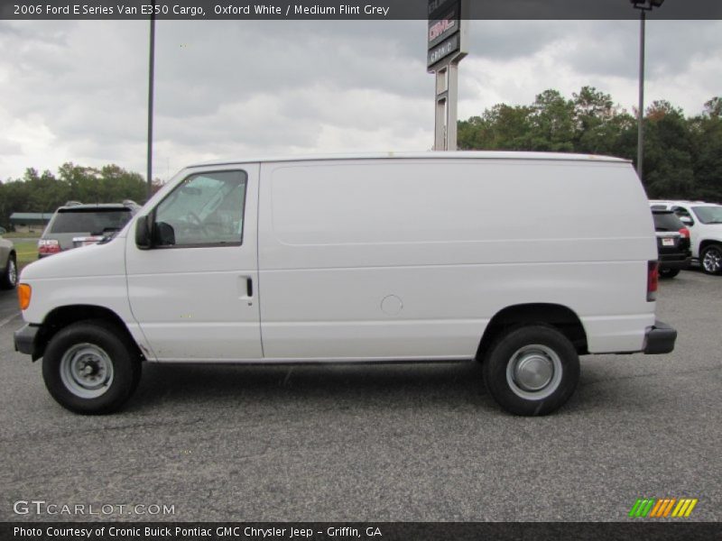 Oxford White / Medium Flint Grey 2006 Ford E Series Van E350 Cargo