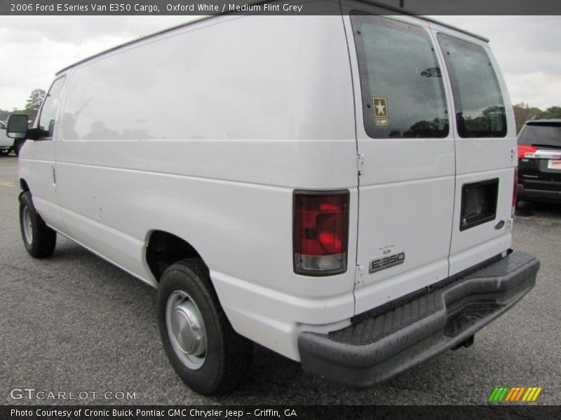 Oxford White / Medium Flint Grey 2006 Ford E Series Van E350 Cargo