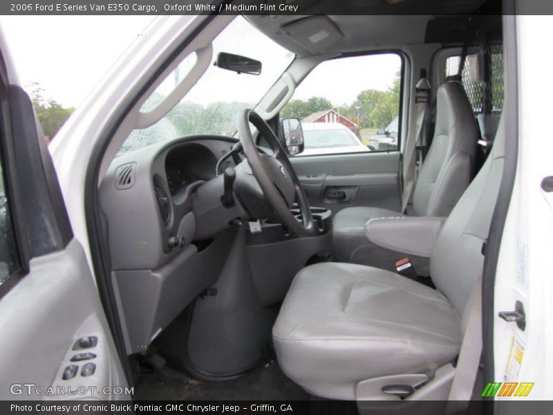 Oxford White / Medium Flint Grey 2006 Ford E Series Van E350 Cargo
