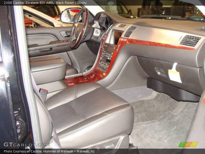 Black Raven / Ebony 2008 Cadillac Escalade ESV AWD
