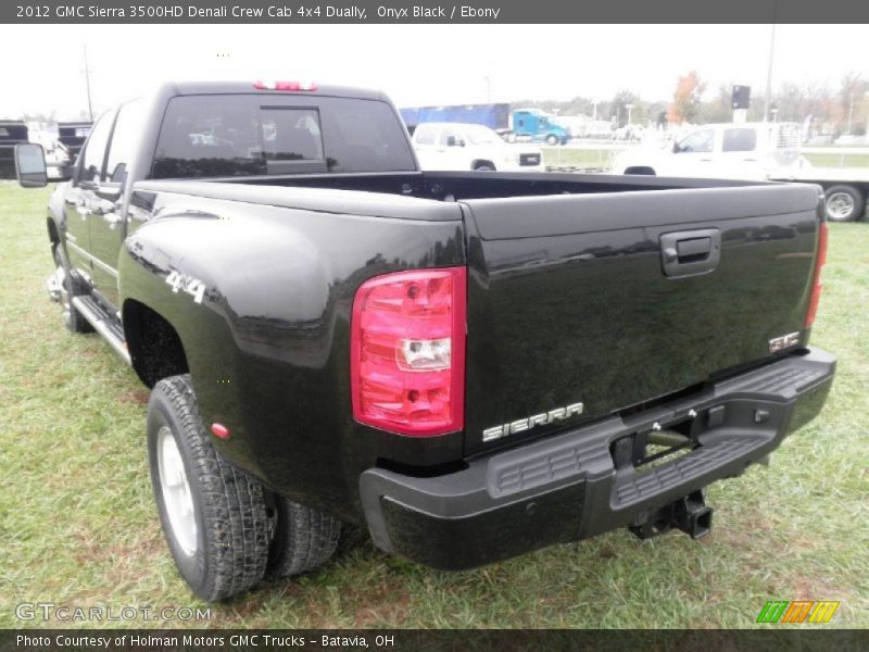  2012 Sierra 3500HD Denali Crew Cab 4x4 Dually Onyx Black