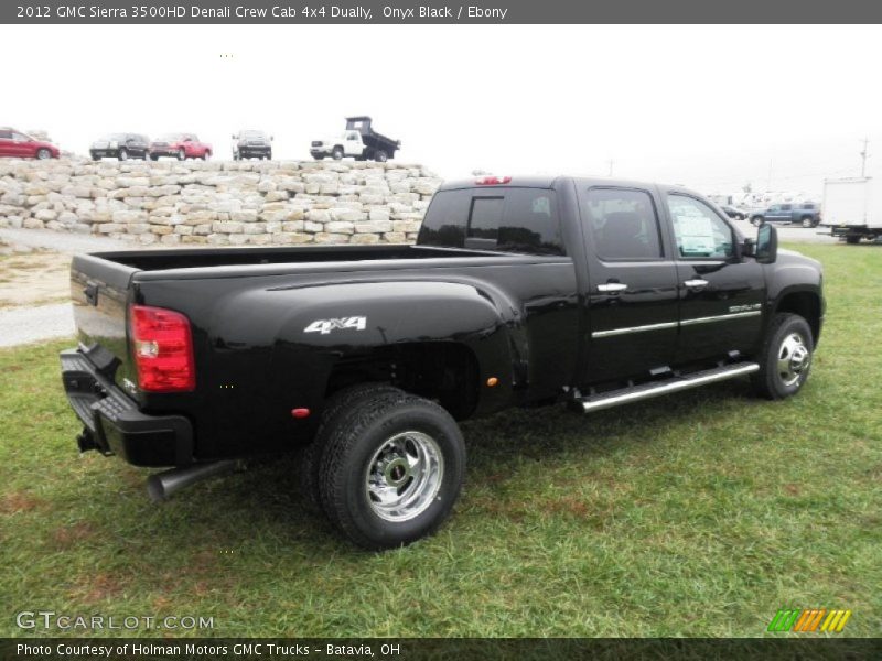  2012 Sierra 3500HD Denali Crew Cab 4x4 Dually Onyx Black