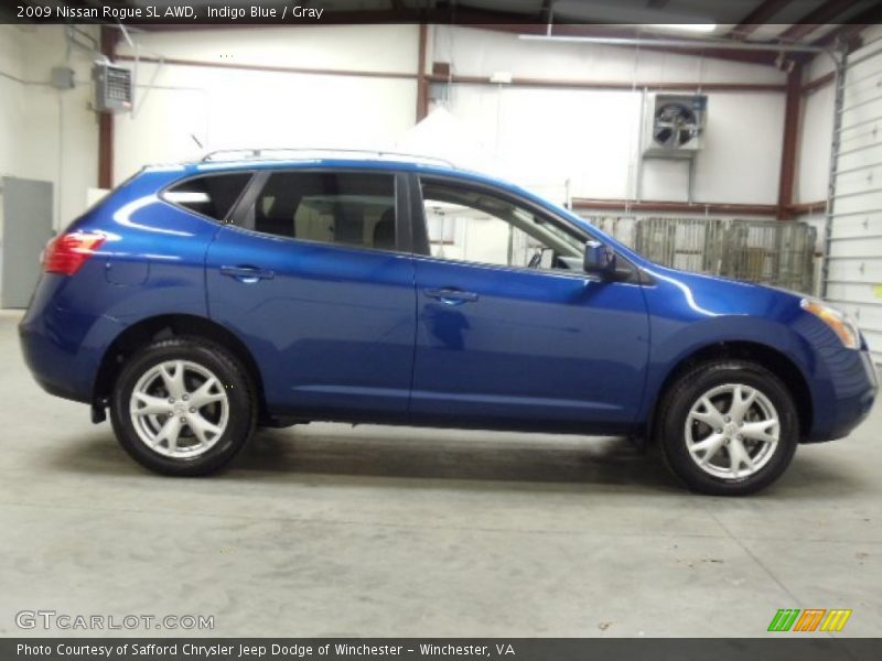 Indigo Blue / Gray 2009 Nissan Rogue SL AWD