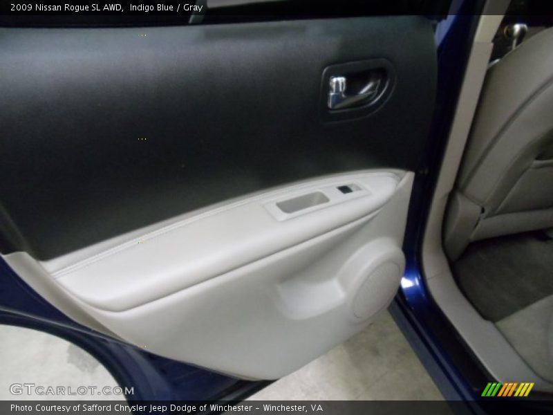 Indigo Blue / Gray 2009 Nissan Rogue SL AWD