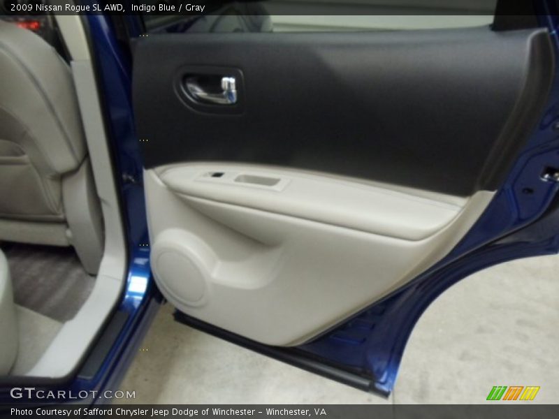Indigo Blue / Gray 2009 Nissan Rogue SL AWD