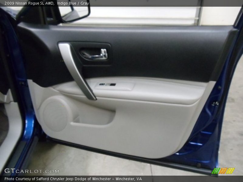 Indigo Blue / Gray 2009 Nissan Rogue SL AWD