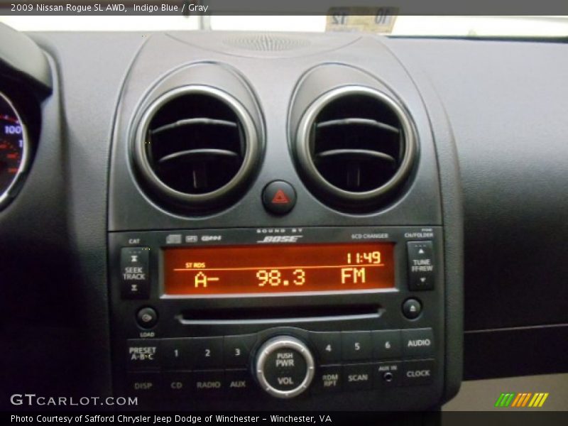 Indigo Blue / Gray 2009 Nissan Rogue SL AWD