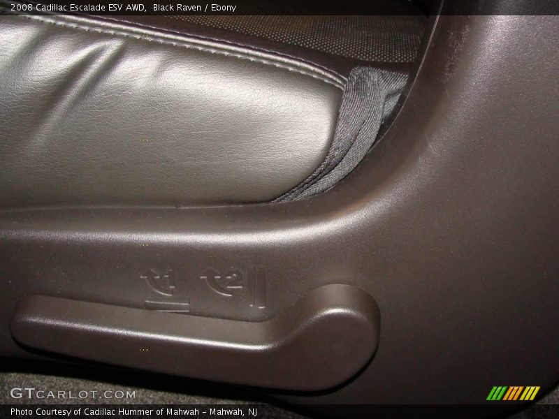 Black Raven / Ebony 2008 Cadillac Escalade ESV AWD