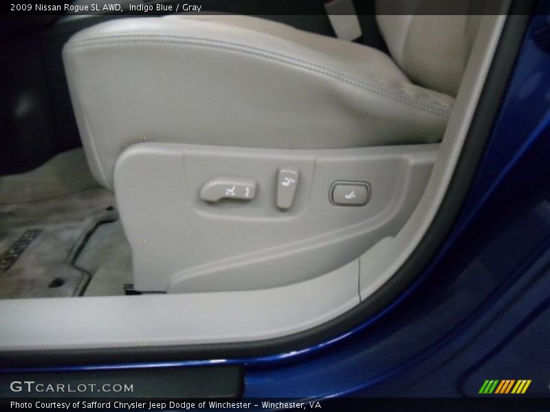 Indigo Blue / Gray 2009 Nissan Rogue SL AWD
