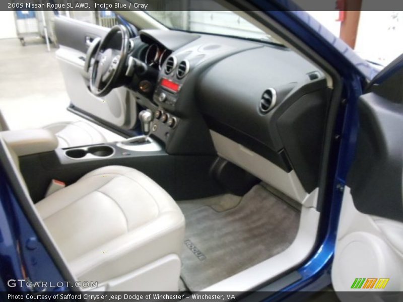 Indigo Blue / Gray 2009 Nissan Rogue SL AWD