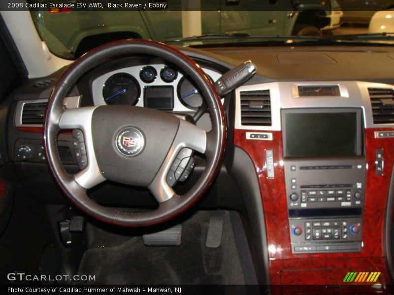 Black Raven / Ebony 2008 Cadillac Escalade ESV AWD