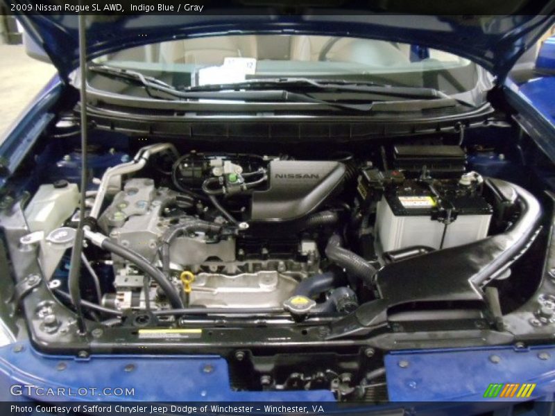 Indigo Blue / Gray 2009 Nissan Rogue SL AWD