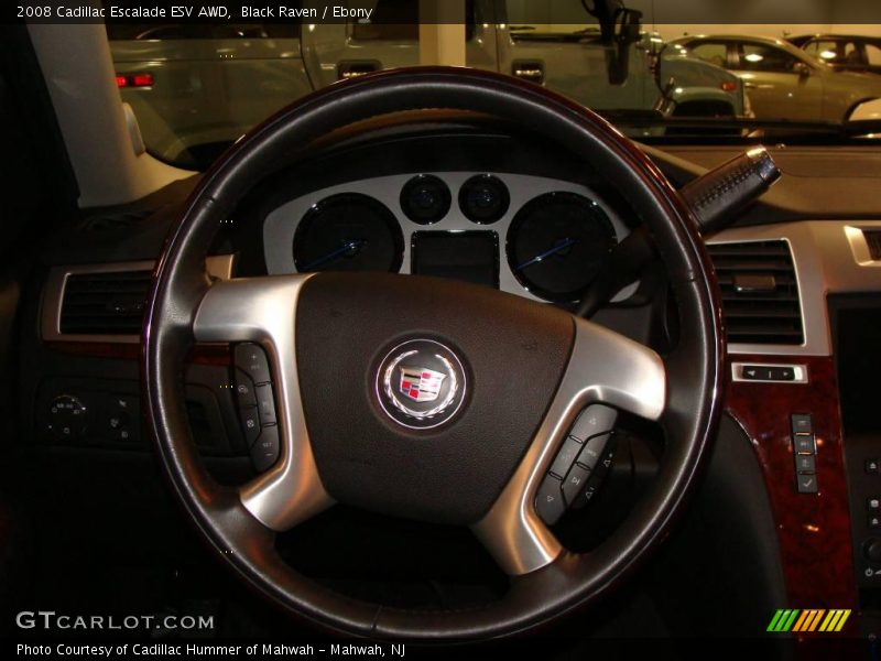 Black Raven / Ebony 2008 Cadillac Escalade ESV AWD