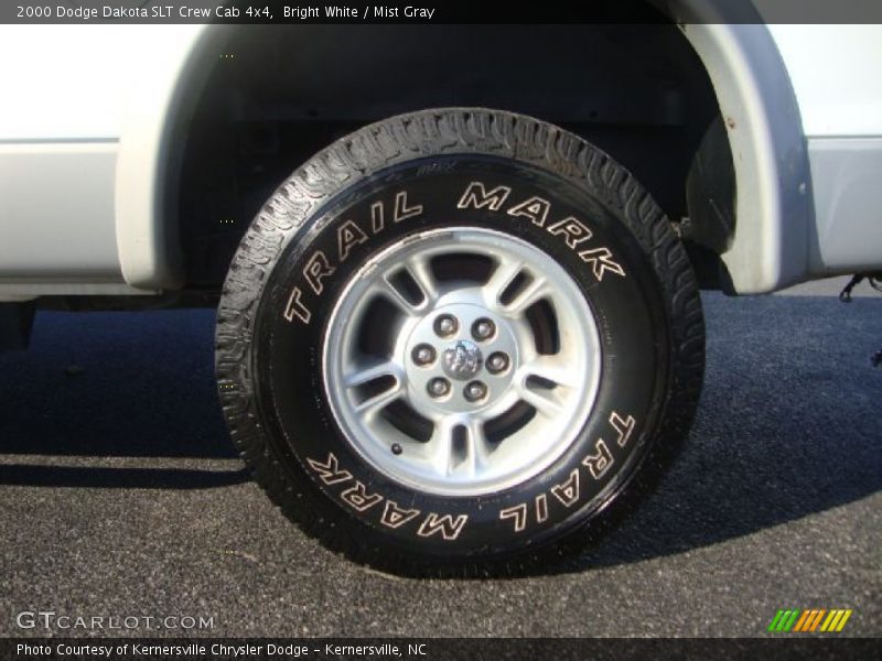  2000 Dakota SLT Crew Cab 4x4 Wheel